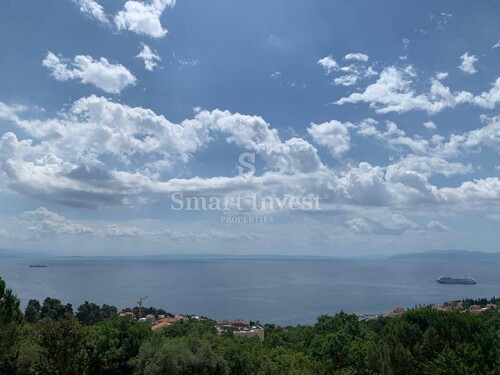 OPATIJA, vila s bazenom i pogledom na more na velikoj okućni