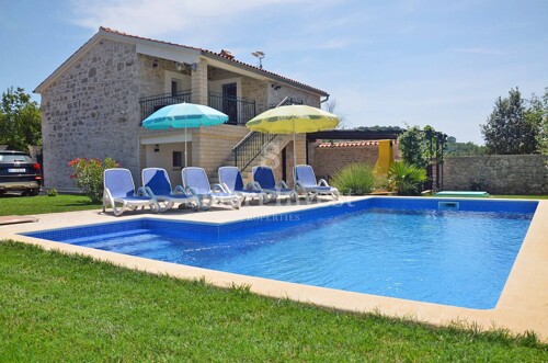 ISTRA - POREČ, kompletno renovirana istarska kamena kuća s b