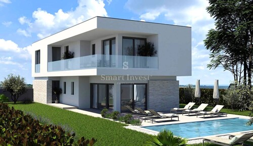 ISTRA - FUNTANA, Moderna vila s bazenom blizu mora, na proda