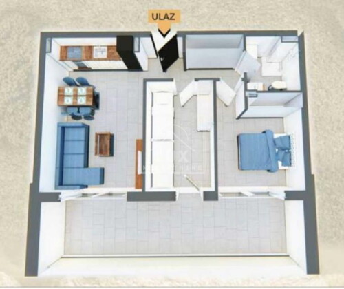 Apartman, dvije spavaće sobe, Privlaka kod Zadra, luksuzno, novogradnja