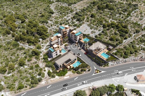 Primošten, trosoban apartman NKP 109,91 m2 s pogledom na more