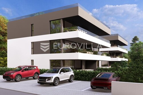 Istra, Poreč - novogradnja, stan u prizemlju sa vrtom, odlična lokacija