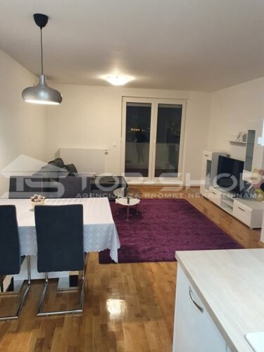 Prečko, najam dvosobnog stana na četvrtom katu novogradnje, 55m2+GPM!