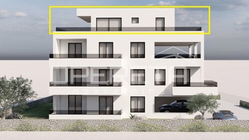 Stan S4b, 75,95 m2 u modernoj novogradnji, Kaštel Novi, Rudine