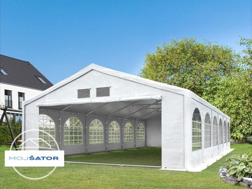 Šator za zabave 5x10 m Optiline 300 g PE