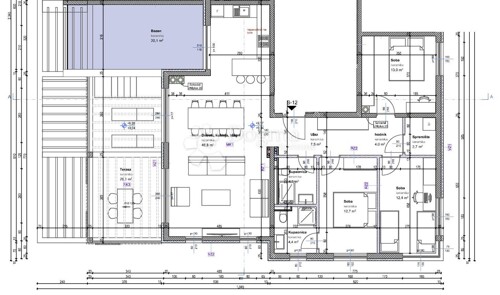 Penthouse s bazenom s pogledom na more, Tar