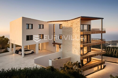 Cavtat - Obod, novogradnja, stan s tri spavaće sobe 99,57 m2