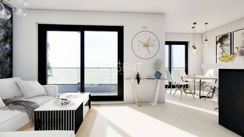 Kaštela, Kaštel Lukšić - Jednosoban stan 59 m2 s bazenom novogradnja