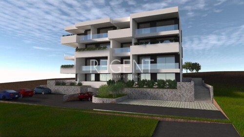 Trogir, Čiovo – Dvosoban stan s terasom 66 m2 novogradnja