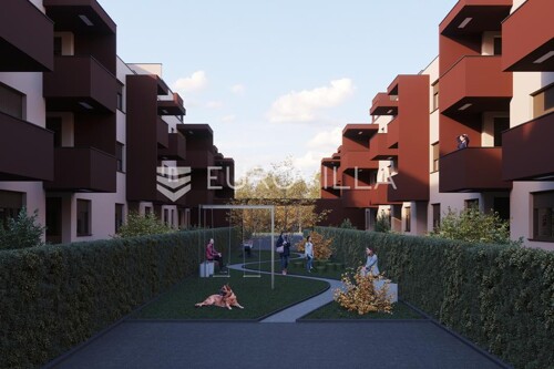 Novi Zagreb, Sloboština, NOVOGRADNJA, dvosoban stan NKP 57,88 m2