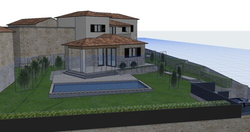 GRAĐEVINSKI TEREN 688M2 (SA GRAĐEVINSKOM I PROJEKTOM)