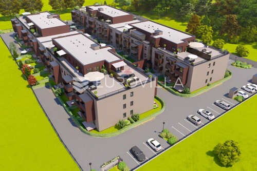 Novi Zagreb, Sloboština, NOVOGRADNJA, trosoban stan NKP 72,35 m²
