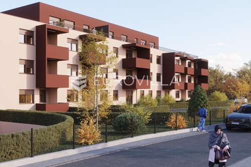 Novi Zagreb, Sloboština, NOVOGRADNJA, trosoban stan NKP 87,60 m²
