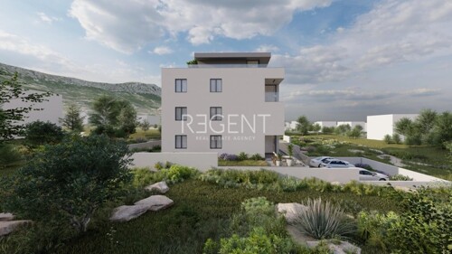 Split, Kaštel Lukšić - Dvosoban stan s balkonom 59 m2 novogradnja