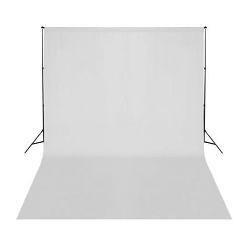 Pozadina pamučna bijela 500x300cm - NOVO