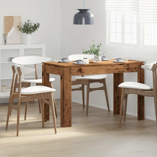 Blagovaonski stol staro drvo 120x60x76 cm konstruirano drvo - NOVO