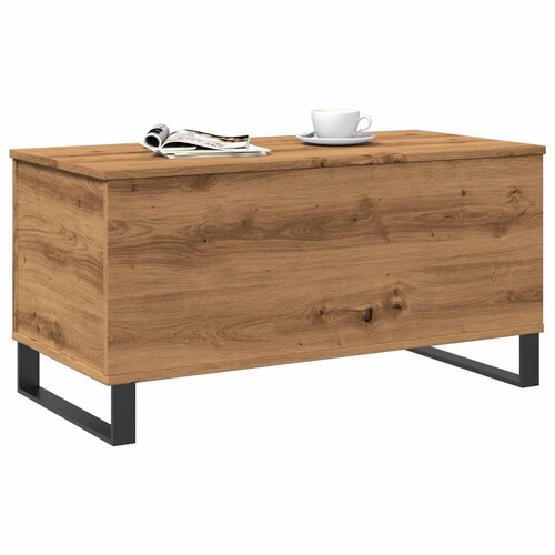 Stol za kavu Artisan hrast 90x44,5x45 cm izrađeno drvo - NOVO