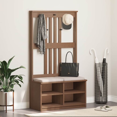 Drvo za dvoranu SANDENS 87x40x159,5 cm puno drvo bor - NOVO