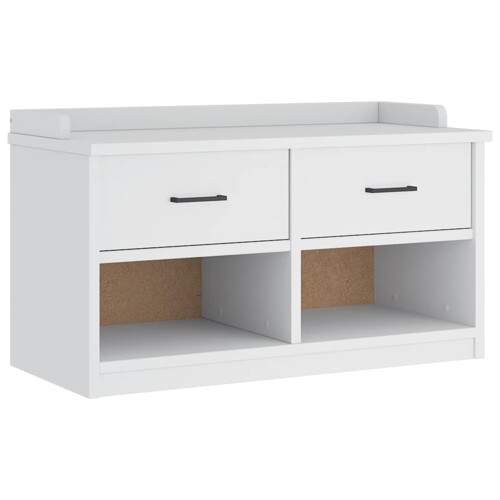 Klupa za predsoblje SANDNES 87x40x50 cm od masivne borovine - NOVO
