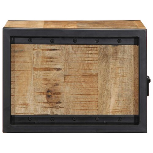 Noćni ormarići 2 kom 40x35x25 cm Puno grubo drvo Mango - NOVO