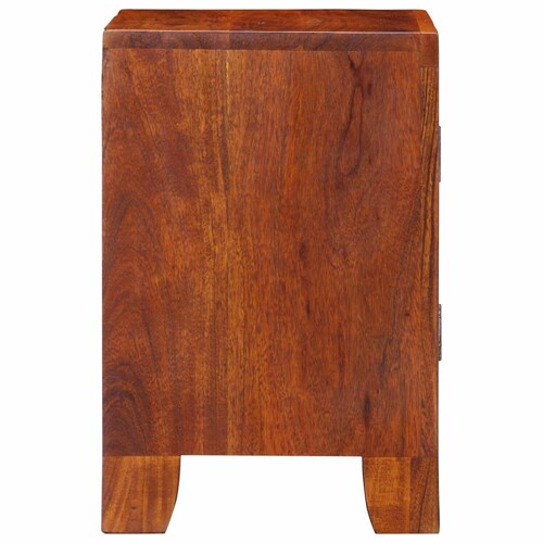 Noćni ormarić 2 kom 40x30x45 cm Puno drvo bagrem - NOVO