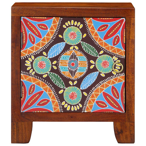 Noćni ormarić 2 kom 40x30x45 cm Puno drvo bagrem - NOVO