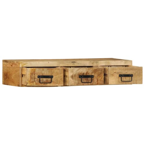 Zidni TV ormarić 100x30x19 cm Puno grubo drvo Mango - NOVO
