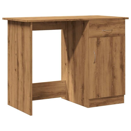 Radni stol boja hrasta artisan 100x50x76 cm konstruirano drvo - NOVO