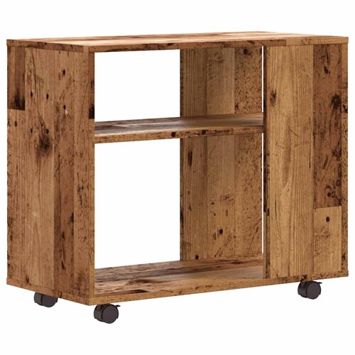 Pomoćni stol staro drvo 70x35x55 cm konstruirano drvo - NOVO