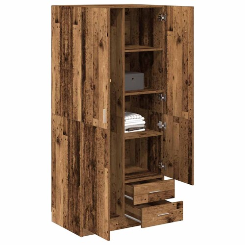 Ormar Staro drvo 80x52x180 cm Konstruirano drvo - NOVO
