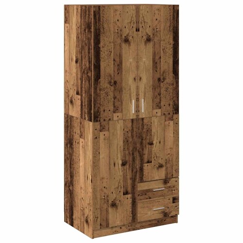 Ormar Staro drvo 80x52x180 cm Konstruirano drvo - NOVO