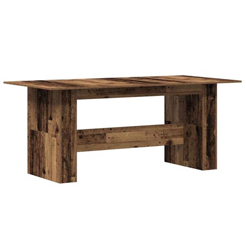Blagovaonski stol staro drvo 180x90x76 cm konstruirano drvo - NOVO