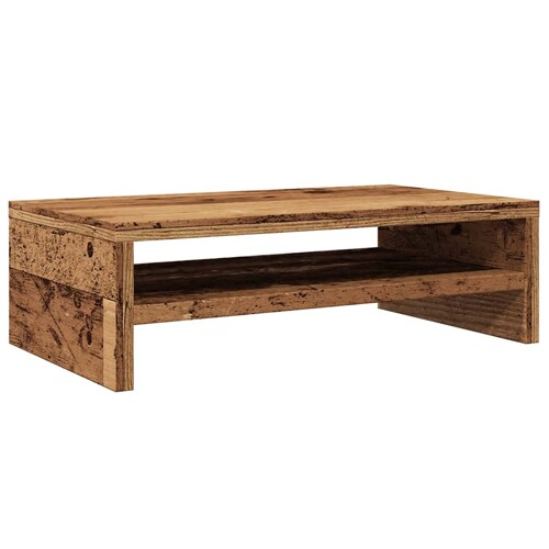 Stalak za monitor staro drvo 42x24x13 cm konstruirano drvo - NOVO