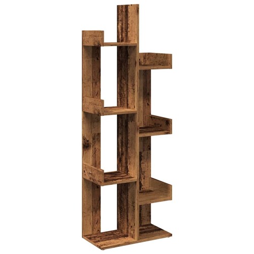 Ormarić za knjige staro drvo 48x25,5x140 cm konstruirano drvo - NOVO