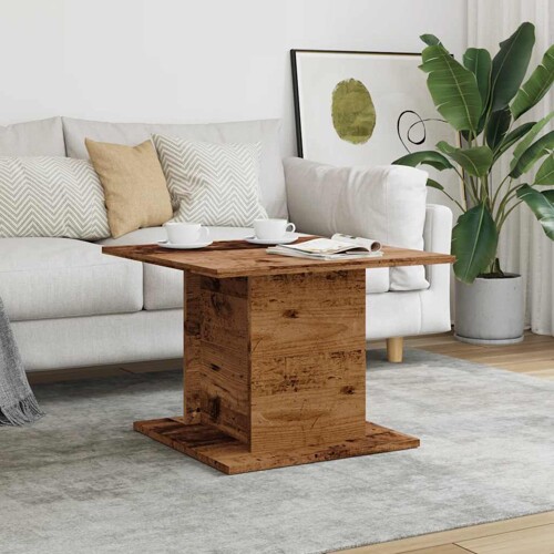 Stol za kavu staro drvo 55,5x55,5x40 cm konstruirano drvo - NOVO