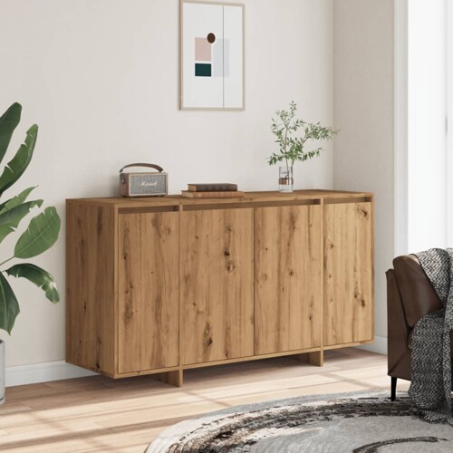 Komoda Artisan hrast 135x41x75 cm izrađeno drvo - NOVO