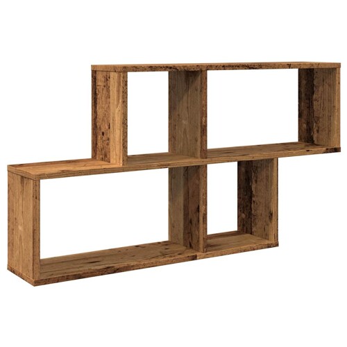 Zidna polica Staro drvo 100x18x53 cm Konstruirano drvo - NOVO