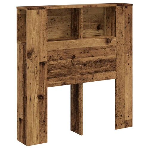 Uzglavni ormarić staro drvo 100x19x104,5 cm konstruirano drvo - NOVO