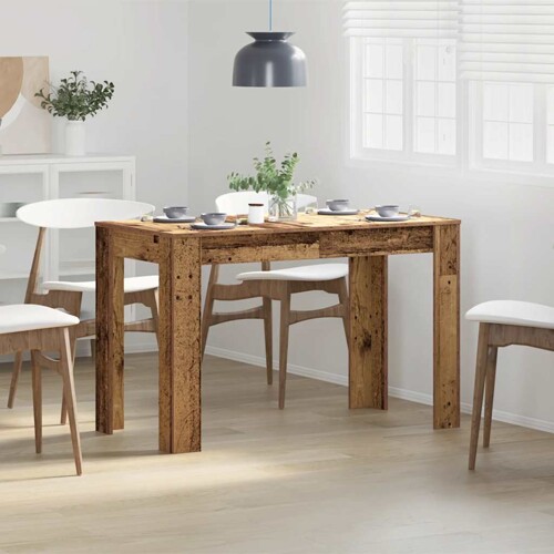 Blagovaonski stol staro drvo 120x60x76 cm konstruirano drvo - NOVO