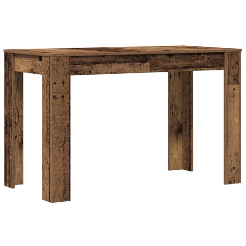 Blagovaonski stol staro drvo 120x60x76 cm konstruirano drvo - NOVO
