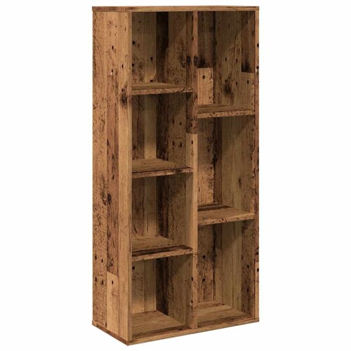 Ormar za knjige staro drvo 50x25x104 cm - NOVO
