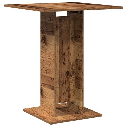 Stol za bistro staro drvo 60x60x75 cm konstruirano drvo - NOVO