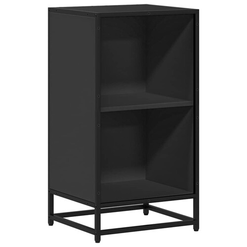 Ormar za knjige crni 40x35x76 cm izrađeno drvo - NOVO