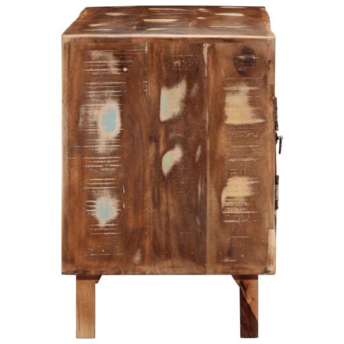 TV ormarić 105x46x32 cm od masivnog obnovljenog drva - NOVO