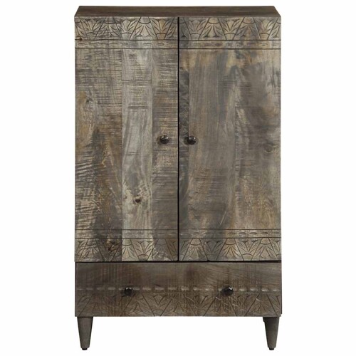 Visoka ploča 60x33x110 cm Puno drvo Mango - NOVO