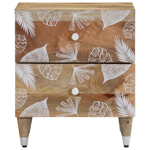 Noćni ormarić 40x33,5x46 cm Puno drvo Mango - NOVO