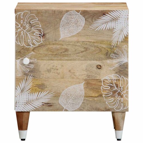 Noćni ormarić 40x33,5x46 cm Puno drvo Mango - NOVO