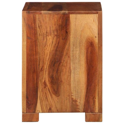 Pomoćni stolić 37x29x40 cm puno drvo bagrem - NOVO