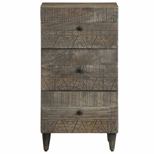 Komoda 40x33x75 cm Puno drvo Mango - NOVO