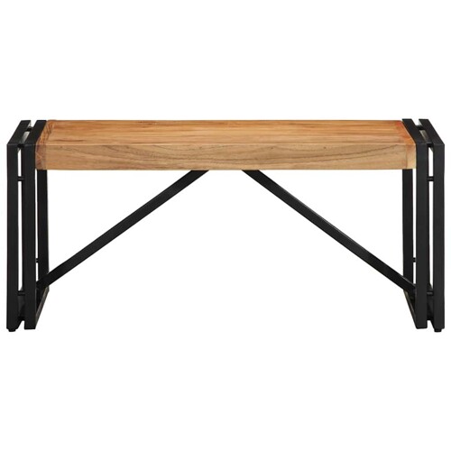 Stolić za kavu 80x40x35 cm od masivnog bagremovog drva - NOVO